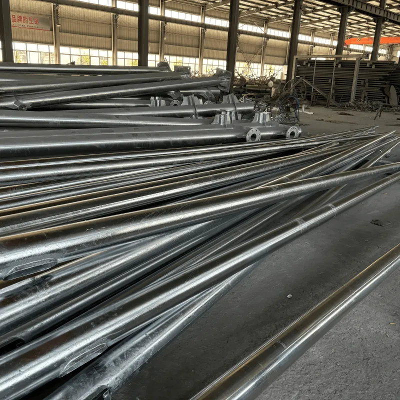 Hot-dip Galvanized Light Poles